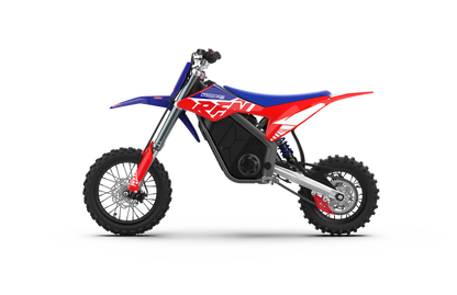 RFN Warrior SX-E5 Youth Electric Dirt Bike — 48V 5kW, 37.5 MPH