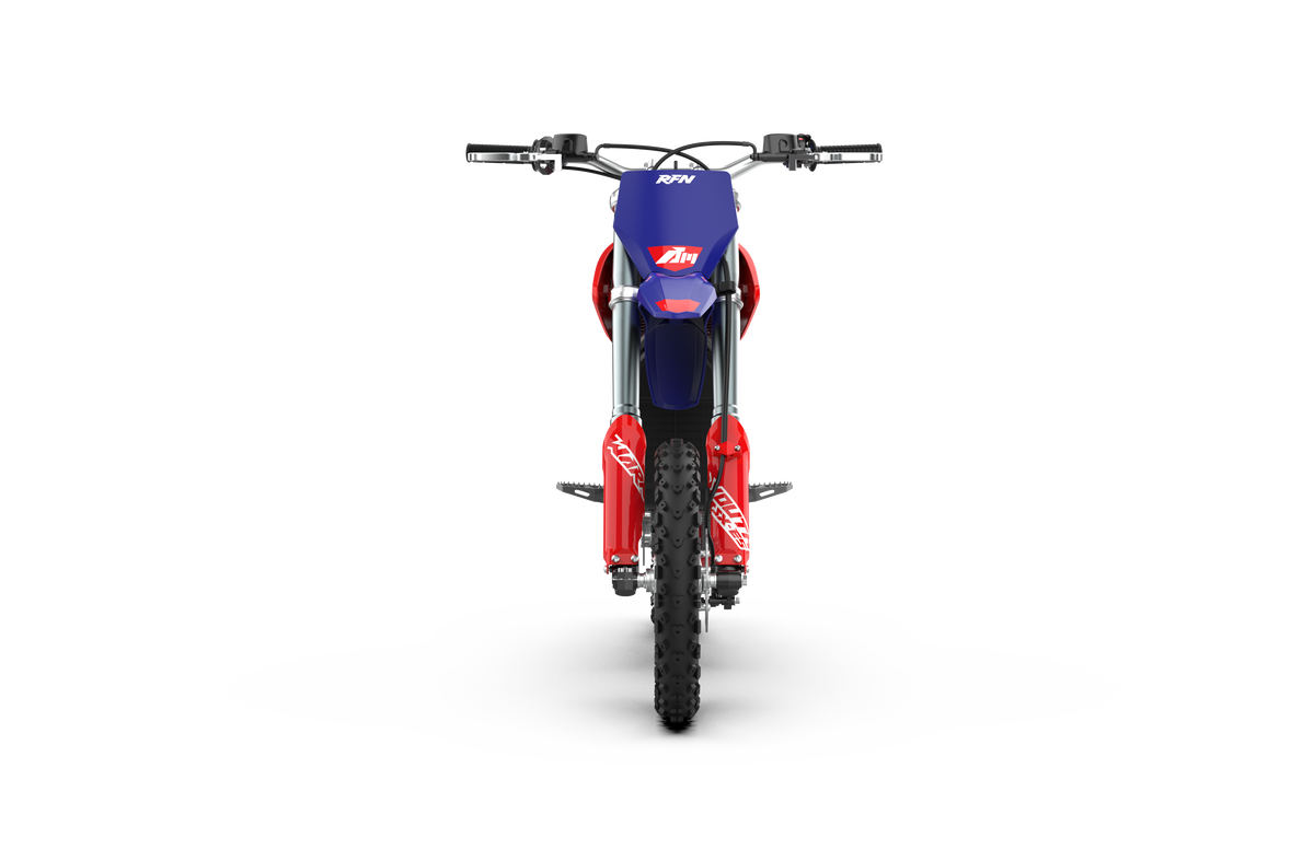 RFN Warrior SX-E5 Youth Electric Dirt Bike — 48V 5kW, 37.5 MPH