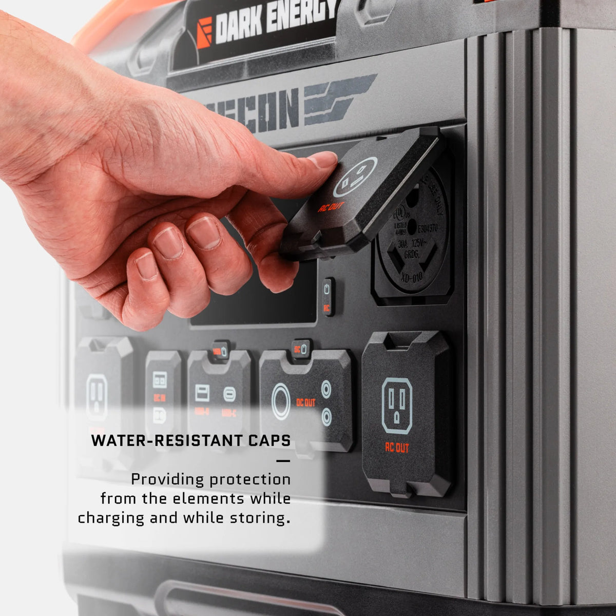 Dark Energy Recon 2000 Portable Power Station — 2016Wh, 2400W Pure Sine