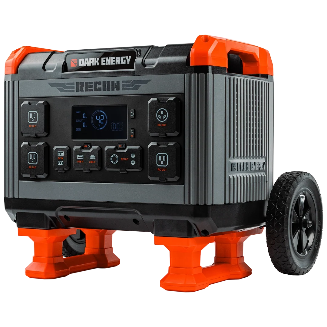 Dark Energy Recon 2000 Portable Power Station — 2016Wh, 2400W Pure Sine
