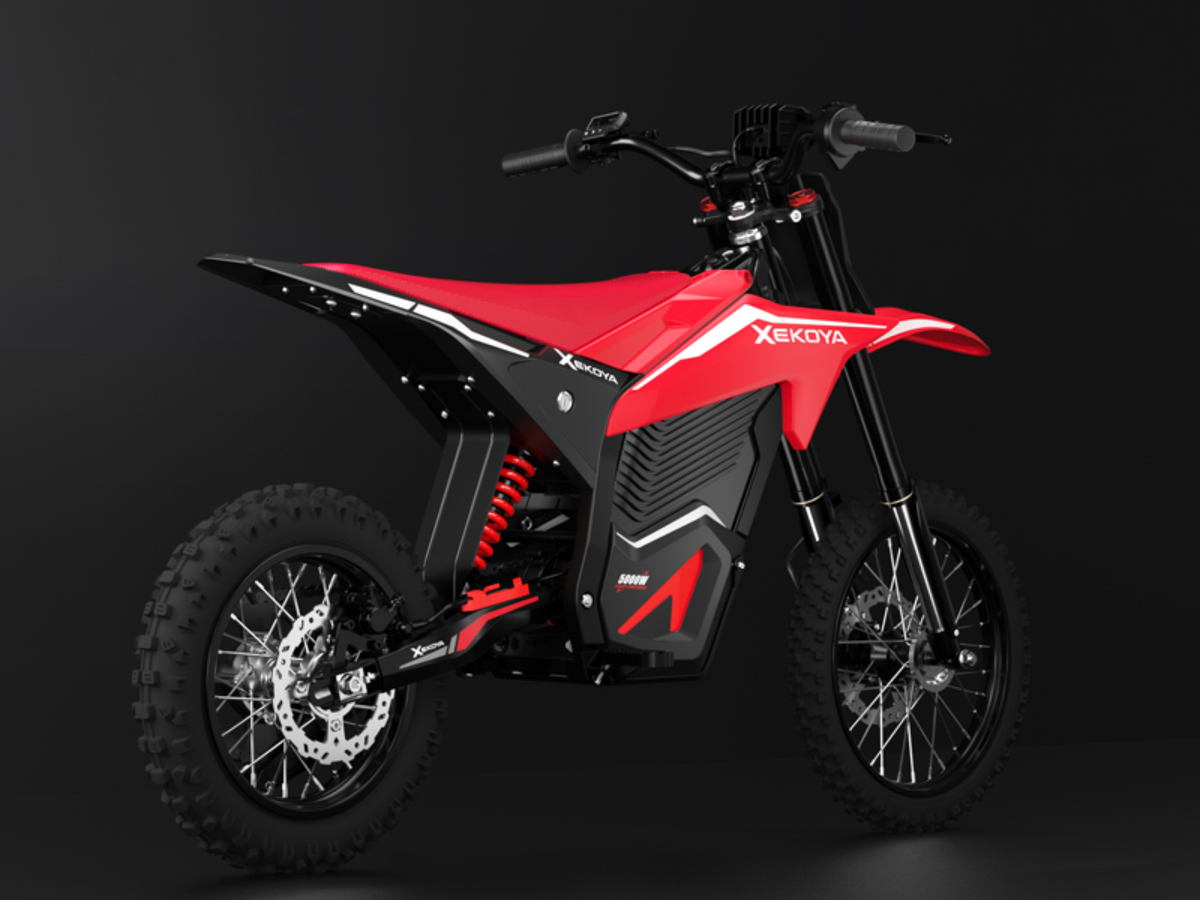 XEKOYA XE100 Electric Dirt Bike — 52V Mid-Drive, Up to 50 Mile Range