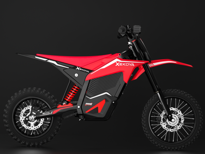 XEKOYA XE100 Electric Dirt Bike — 52V Mid-Drive, Up to 50 Mile Range