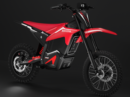 XEKOYA XE100 Electric Dirt Bike — 52V Mid-Drive, Up to 50 Mile Range