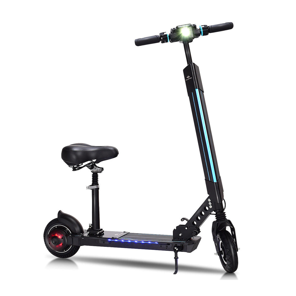 Foldable Electric Scooter with Removable Seat — 250W, 15.5 MPH, 12.5 Miles