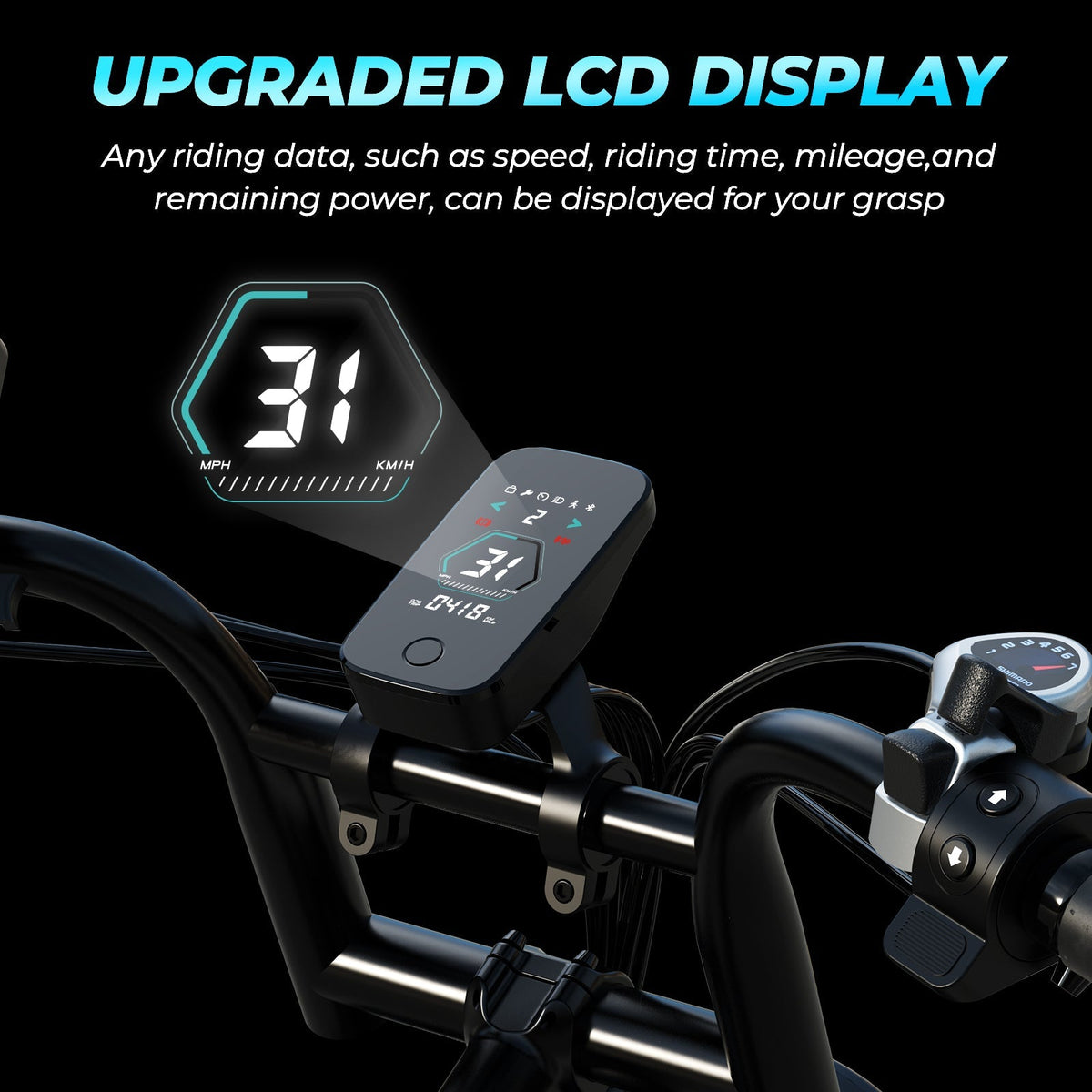 Windhorse V8 Pro Electric Bike — 750W Hub Motor, 330 lb Capacity
