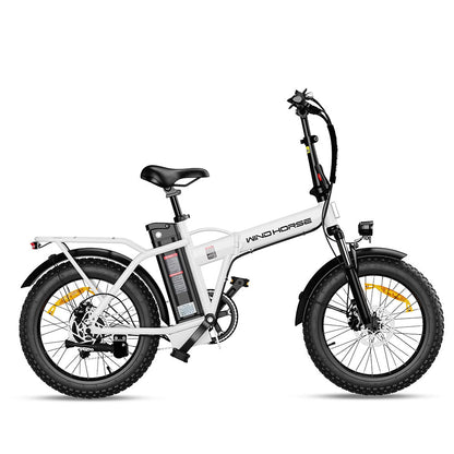 Windhorse W4A Electric Bike — 720W, 48V 748.8Wh, Up to 70 Miles