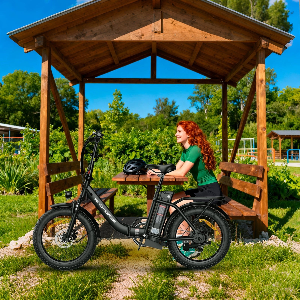 Windhorse W4B Electric Bike — 720W, 48V 748.8Wh, 7-Speed