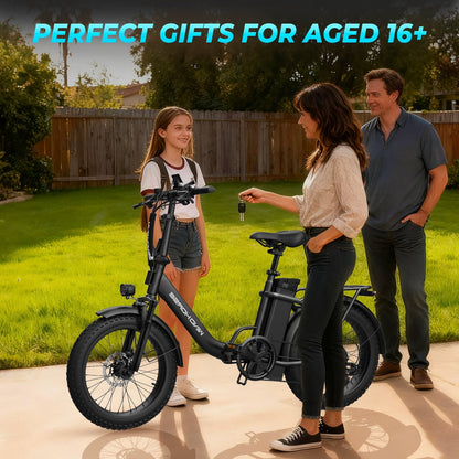 Windhorse W4B Electric Bike — 720W, 48V 748.8Wh, 7-Speed